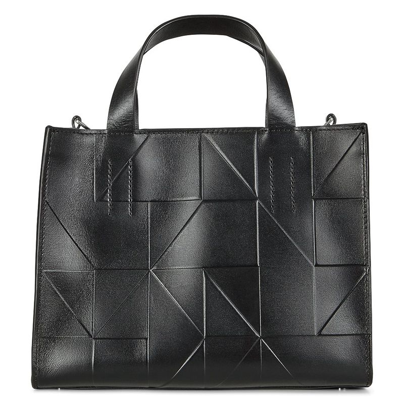 Bolso De Mano Ecco Geometrik Para Mujer,Negras,361904-YNS